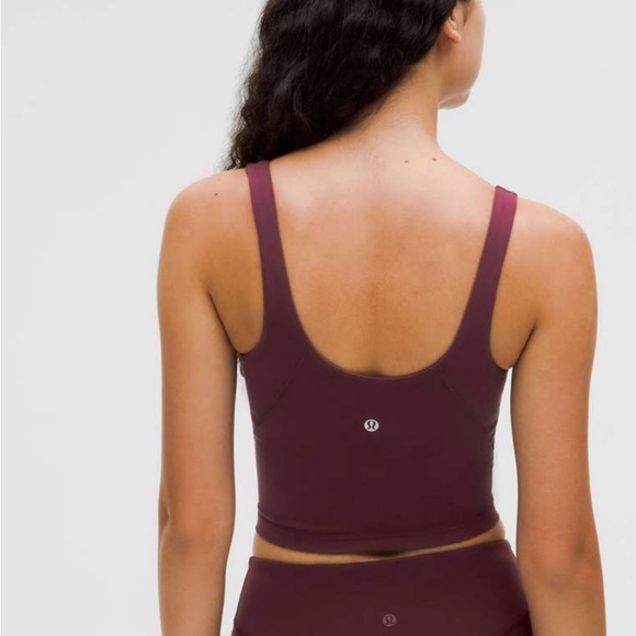 lululemon athletica Other - Lululemon garnet Sports Bra with cups size 6